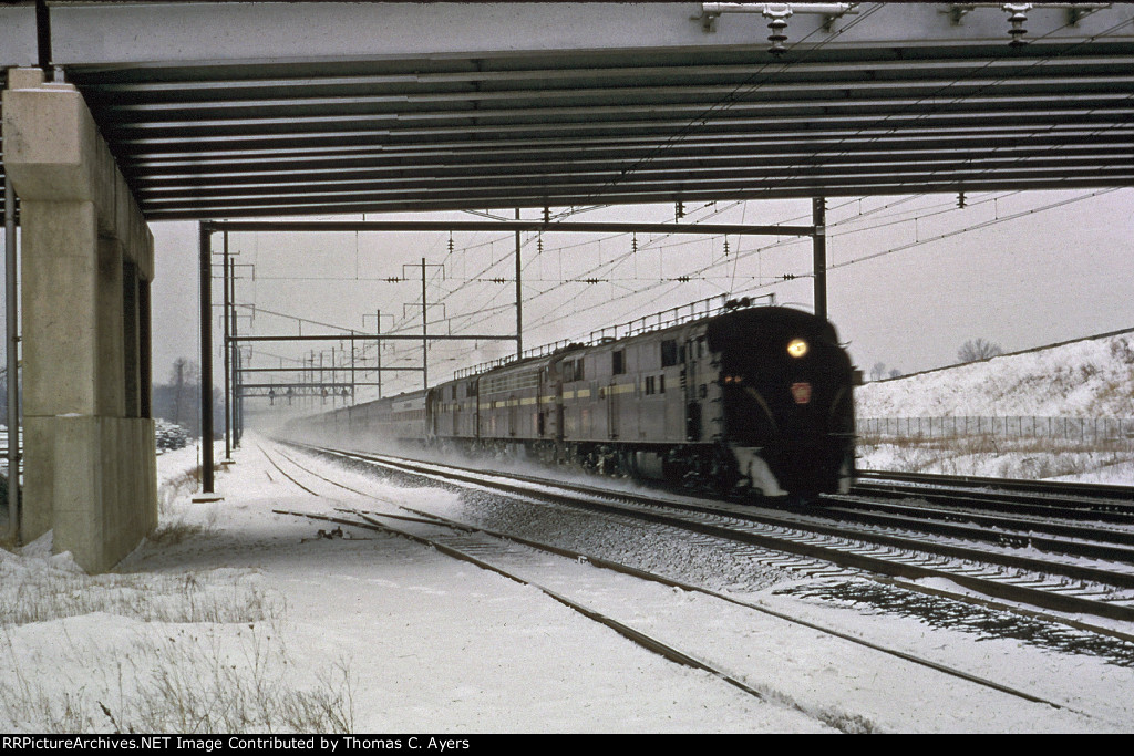 PRR Passenger Train, c. 1958